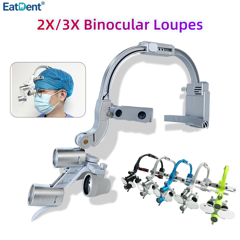 Magnifier With Light - Бинокулярные лупы с LED-подсветкой 2.5X/3.5X для