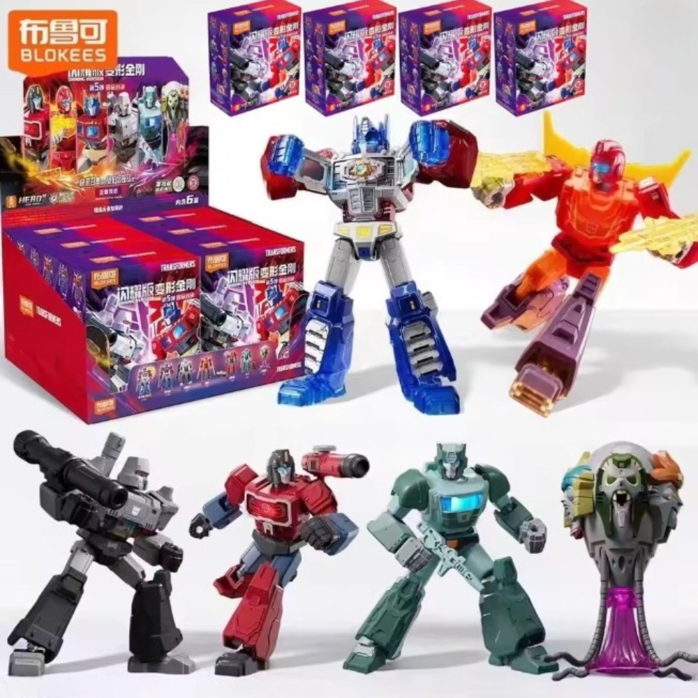 Model Kit Transformers - Blokees Transformers, серия «Сияющая версия 05»