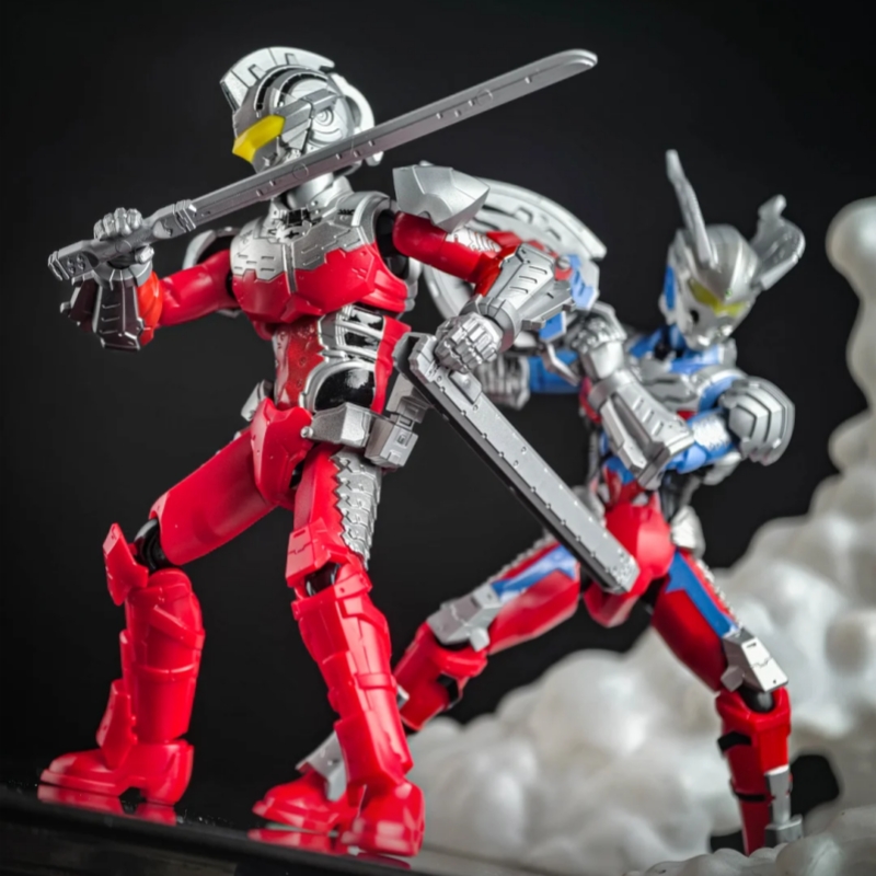 Model Kit Transformers - Коллекционные игрушки Blokees Genuine Ultraman: Rising