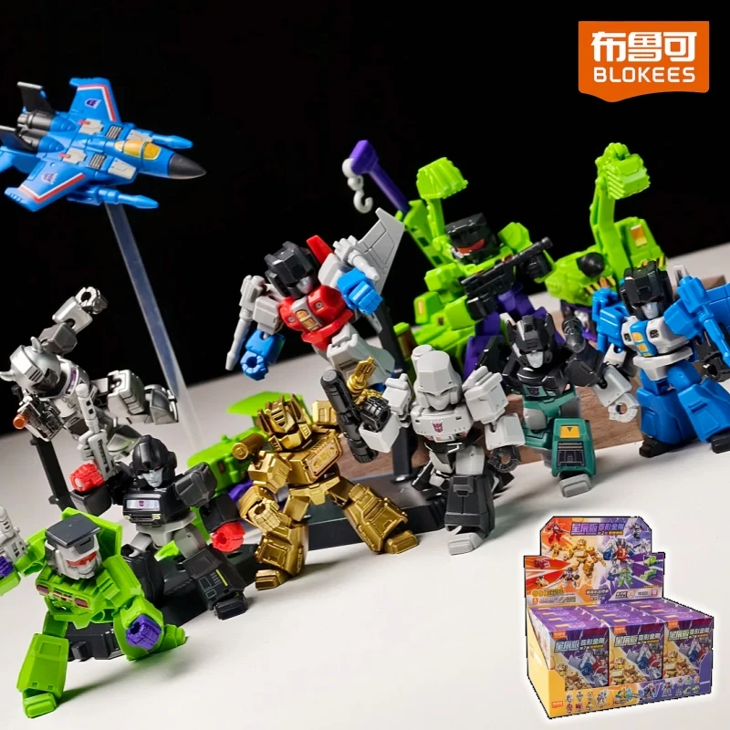 Model Kit Transformers - Горячая новинка: Фигурка-конструктор Blokees Transformers Defender