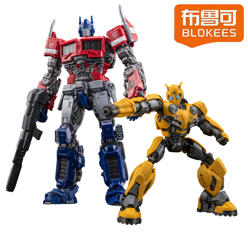 Model Kit Optimus Prime - Конструктор BLOKEES: Модель Трансформера класса «Чемпион»