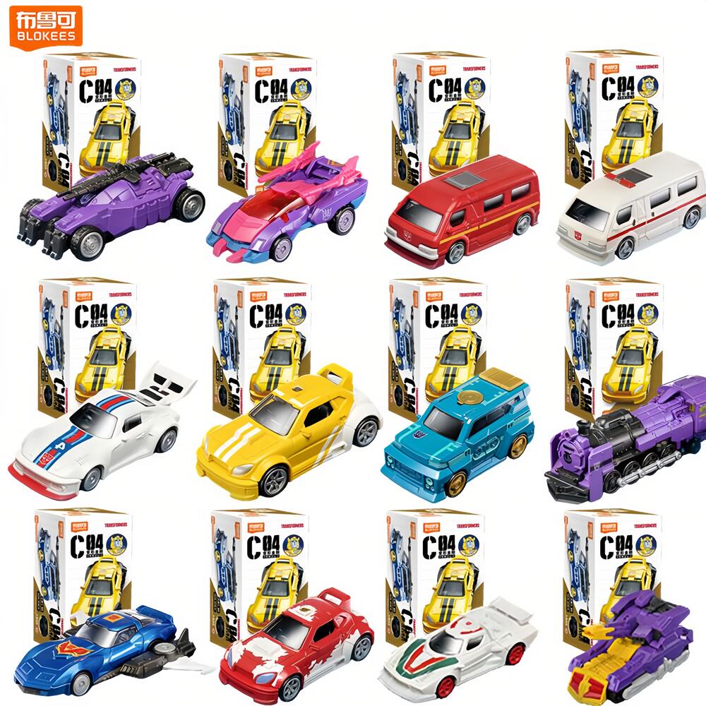 Model Kit Optimus Prime - Blokees Transformers C04-12PCS G1 Бамблби, Саундвейв,