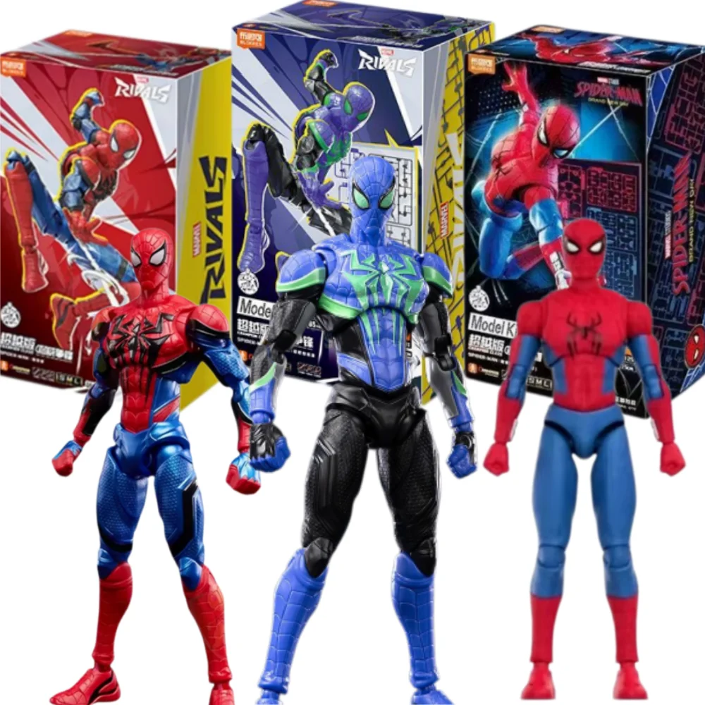 Model Kit Figure - BLOKEES Marvel Rivals, модель Человека-паука из