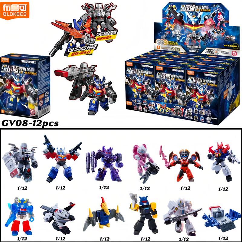 Model Kit Transformers - В наличии Blokees Transformers GV08 12