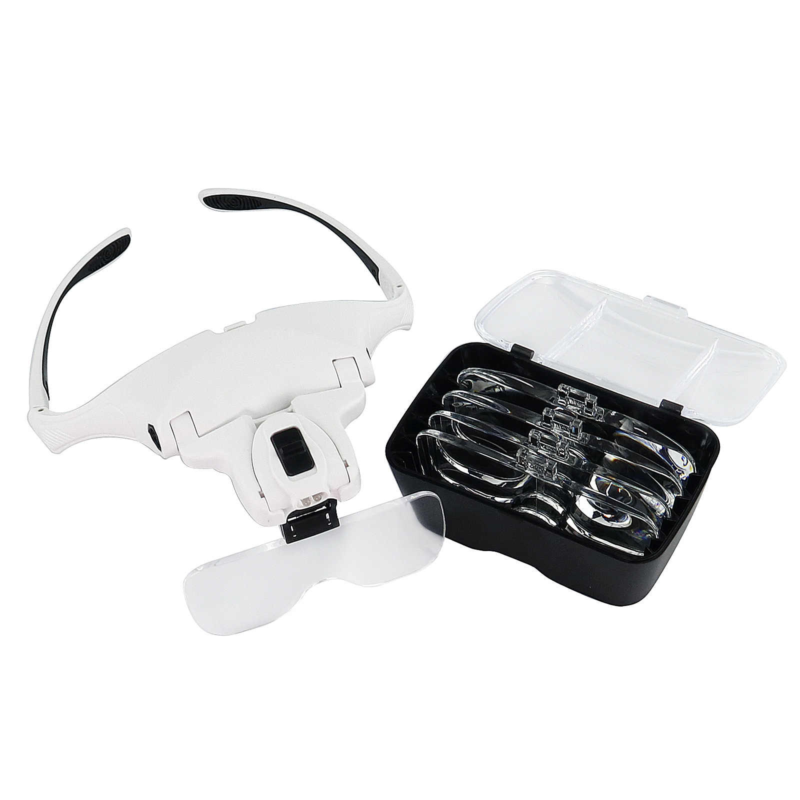 Magnifier With Light - 1,0X 1,5X 2,0X 2,5X 3,5X Регулируемая