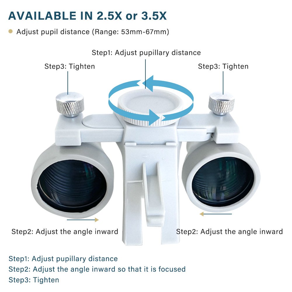 Бинокулярные лупы с LED-подсве – обзор и цена Magnifier With Light