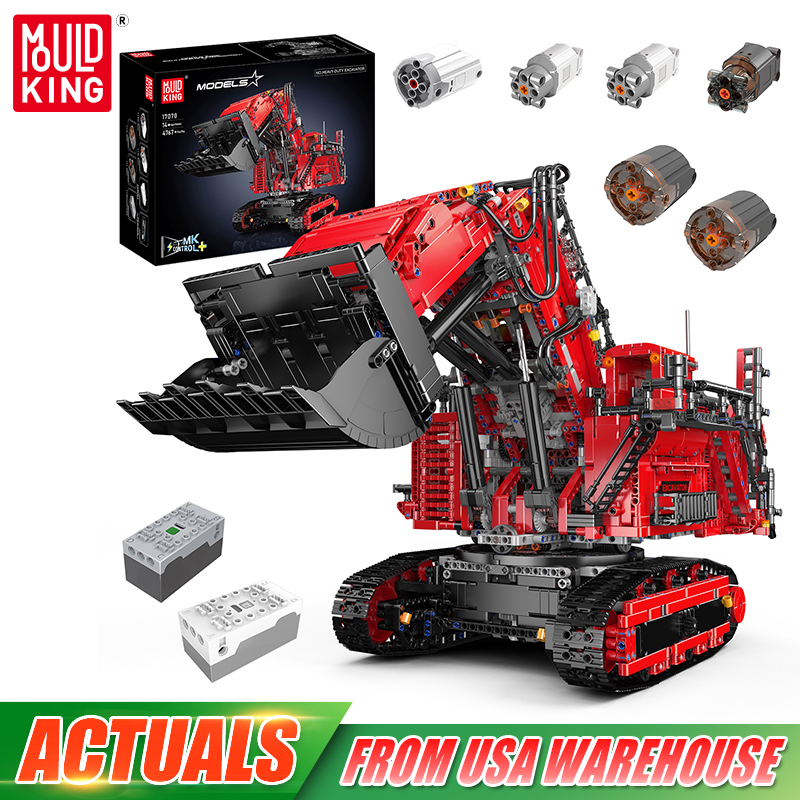 Mold King 17070 17071, техниче – обзор и цена Model Kit Excavator
