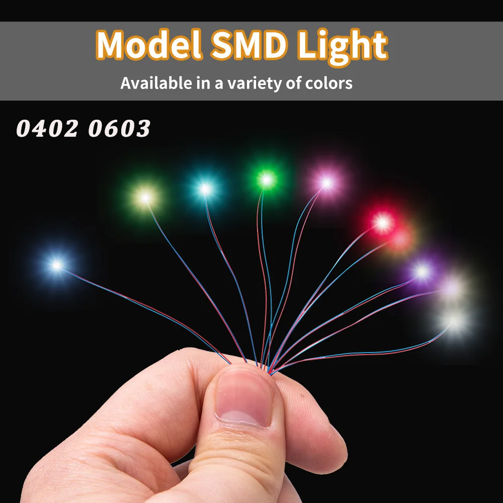 5 шт. 3В LED SMD-светодиоды 04 – обзор и цена Model Kit Locomotive