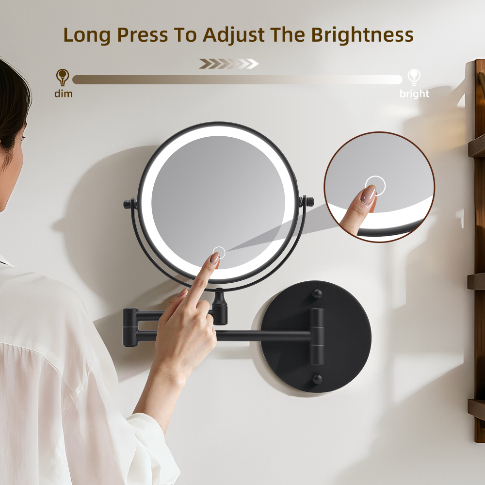 Зеркало для макияжа Orraves с  – обзор и цена Magnifier With Light