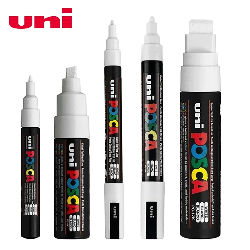 Белый маркер Posca, перманентн – обзор и цена Model Kit Markers