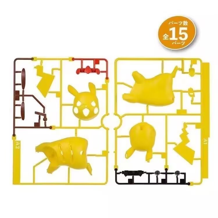 Оригинальный набор фигурок Ban – обзор и цена Model Kit Quick Pikachu