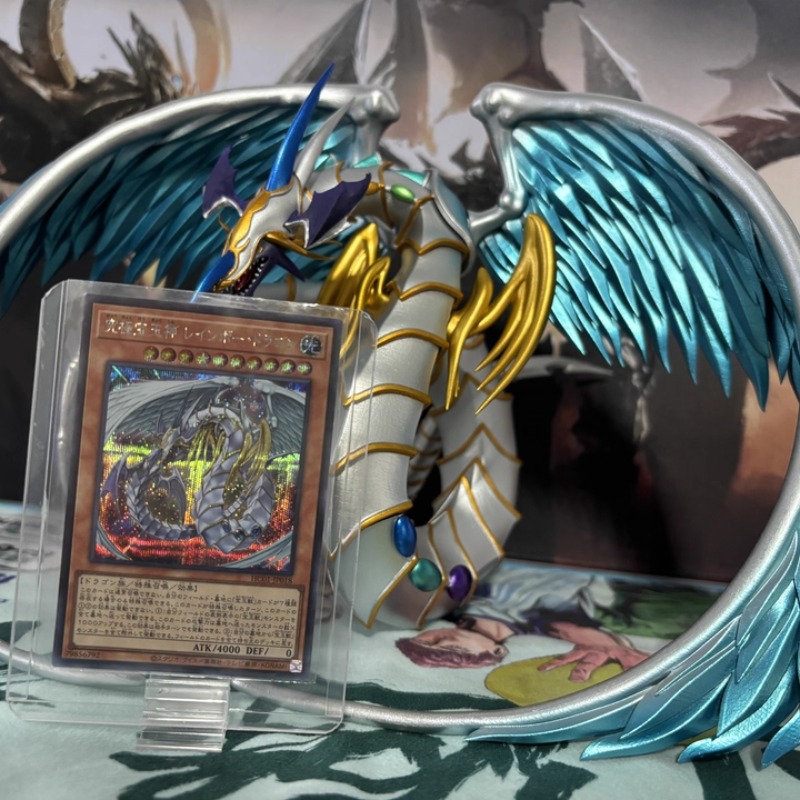 25 см Yu-Gi-Oh Радужный Дракон – обзор и цена Zeus Model Kit Yugioh