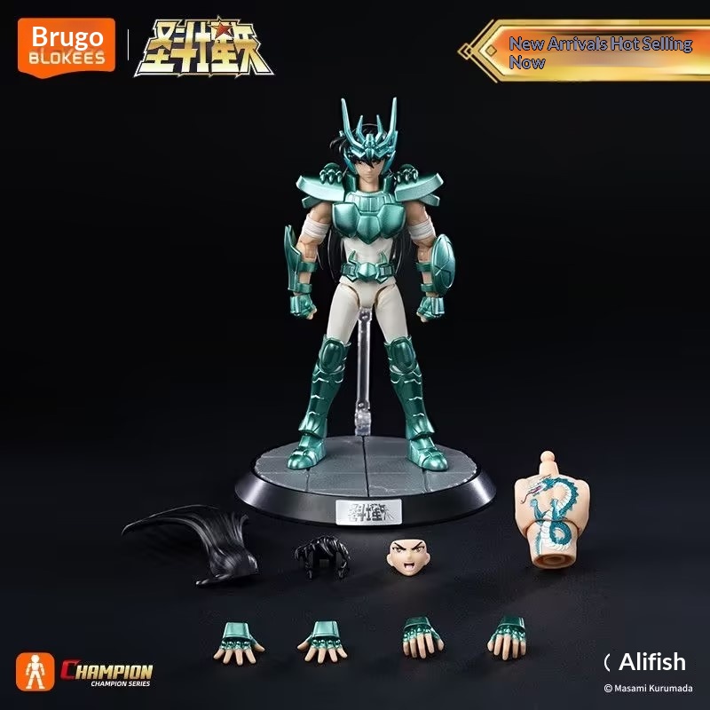 Фигурка Brugo Blokees Saint Se – обзор и цена Model Kit Kiryu