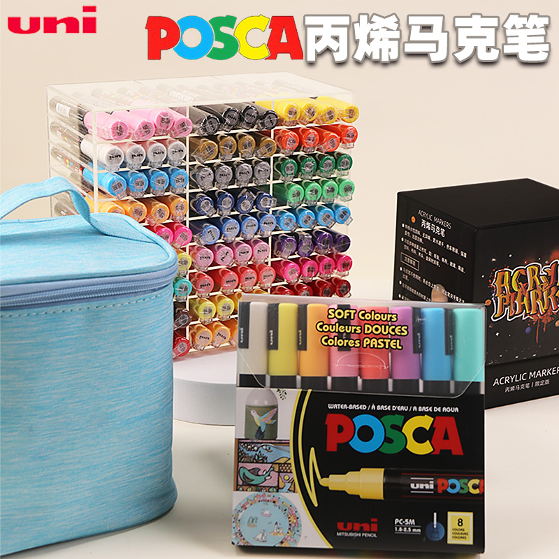 Набор маркеров UNI POSCA, НОВА – обзор и цена Model Kit Markers