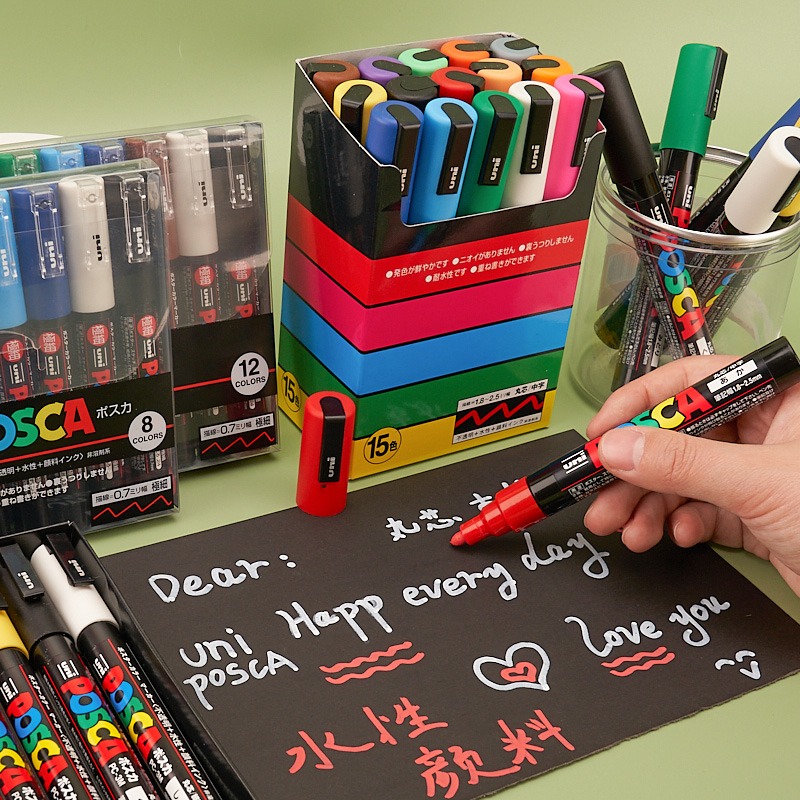 Набор маркеров UNI POSCA, НОВА – обзор и цена Model Kit Markers