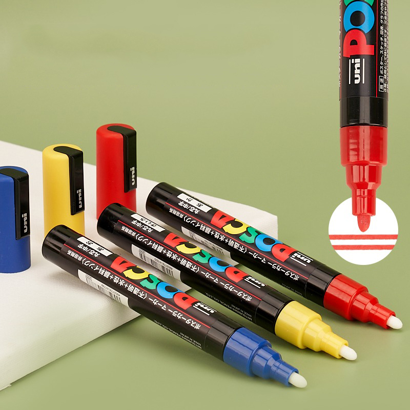 Набор маркеров UNI POSCA, НОВА – обзор и цена Model Kit Markers