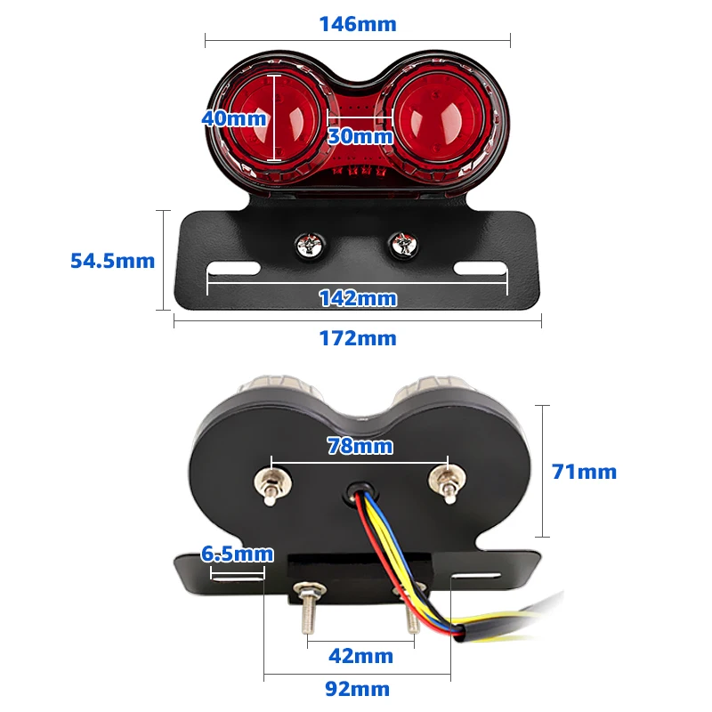 12 В универсальный мотоциклетн – обзор и цена Model Kit Led