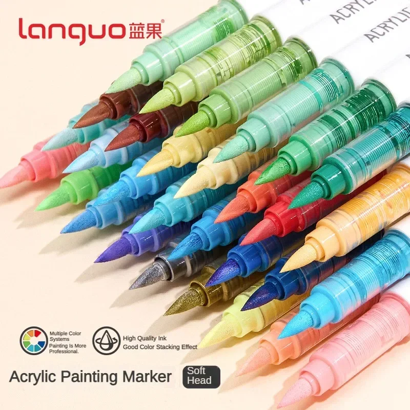 LANGUO 171/9 цветов, прямые жи – обзор и цена Model Kit Markers