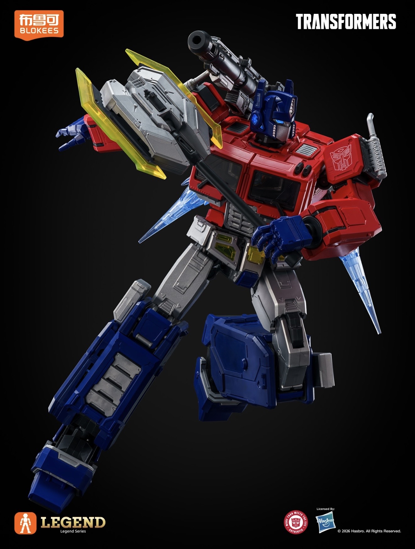 Новый Blokees Transformers Pri – обзор и цена Model Kit Optimus Prime