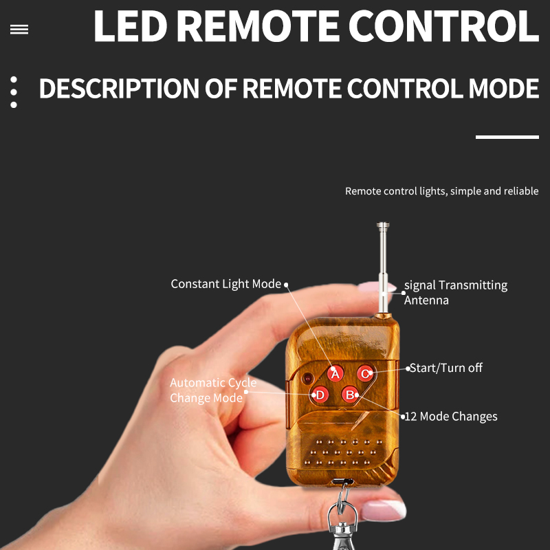 Беспроводные светодиодные сигн – обзор и цена Model Kit Led