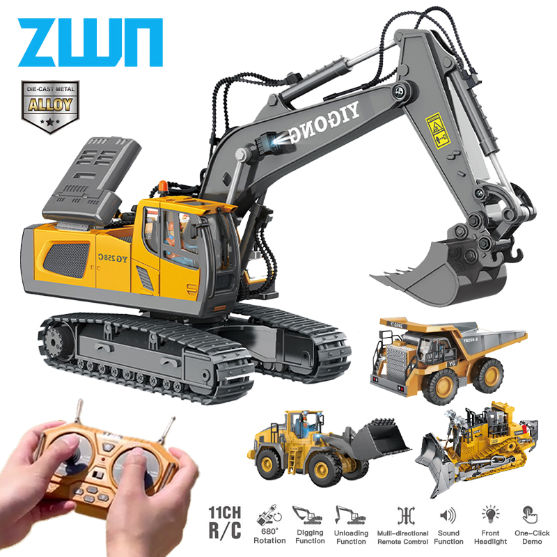 Модель самосвала ZWN 2,4G, мод – обзор и цена Model Kit Excavator