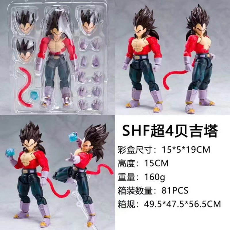 Аниме фигурки SHF Dragon Ball  – обзор и цена Model Kit Vegito