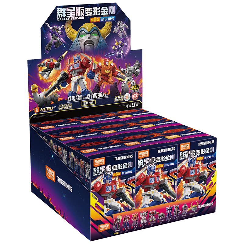 Набор светящихся фигурок Bloke – обзор и цена Model Kit Transformers
