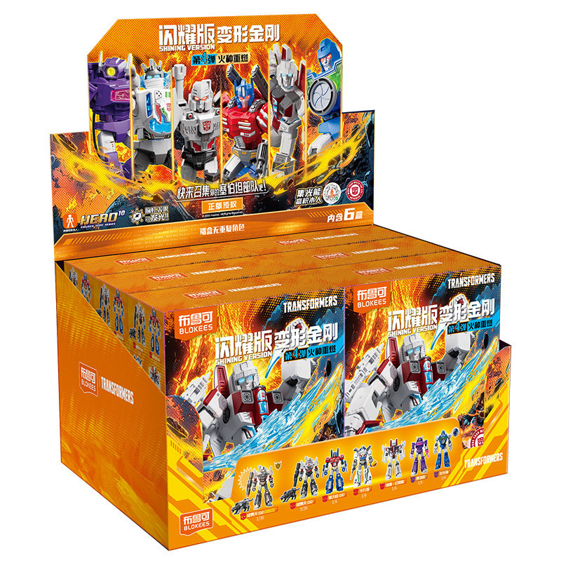 Набор светящихся фигурок Bloke – обзор и цена Model Kit Transformers